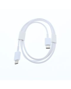 Samsung NEW Cable USB-C To USB-C 1 Meter (3.2 ft) White - (GH39-02115A)
