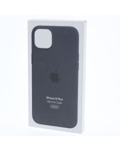 Apple NEW Case FIT Apple iPhone 14 Plus Silicone Case MagSafe Midnight - (MPT33ZM/A)