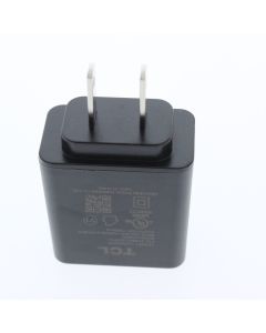 TCL A-STOCK USB-A Wall Charger 1AMP Black - (618045)