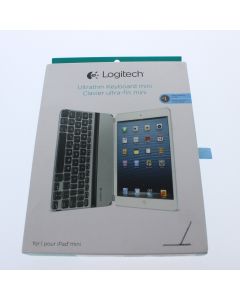 Logitech NEW Bluetooth Ultrathin Keyboard Mini for iPad mini Silver - (920-005795)