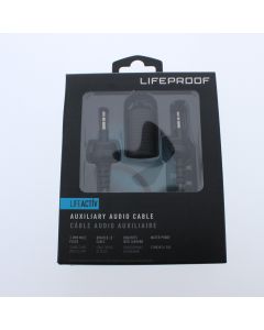 LifeProof NEW Cable 3.5MM To 3.5MM 0.3 Meter (0.98 ft) BLACK - (78-51390)