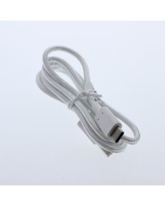 TCL NEW Braided Cable USB-A To USB-C 1 Meter (3.2 ft) White - (T790S CDA0000153CF)