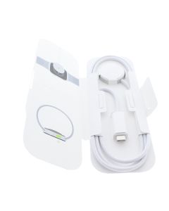 Apple NEW Braided Cable USB-C To Apple Watch 1 Meter (3.2 ft) A2515B White - (MT0H3AM/A)