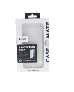 Case Mate A-STOCK Case FIT Motorola Moto G Power (2021) NO SCREEN PROTECTOR Clear - (CMO45022)