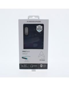 Axessorize A-STOCK Case FIT LG K22 PROTech Rugged Case NO SCREEN PROTECTOR Blue navy - (LGR1952)