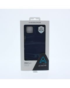 Axessorize A-STOCK Case FIT LG K92 5G PROTech Rugged Case  Blue navy - (LGR1941)
