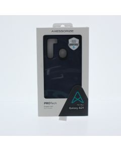Axessorize A-STOCK Case FIT Samsung Galaxy A21 PROTech Rugged Case Blue navy - (SAMR2751)