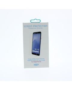 Key NEW Screen Protector FIT Google Pixel 3a Tempered Glass Clear  - (SSFGGL0190GLK)