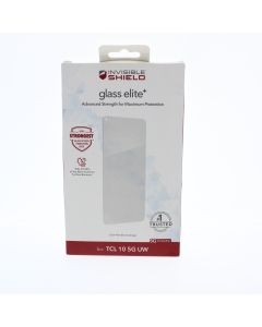 ZAGG NEW Screen Protector FIT TCL 10 5G UW Glass elite+ Clear - (ZAG200106843-V)