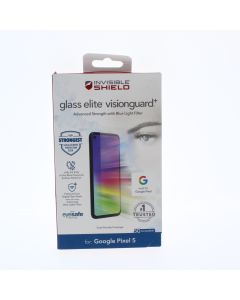ZAGG NEW Screen Protector FIT Google Pixel 5 Glass elite visionguard + Clear - (ZAG200106851-V)