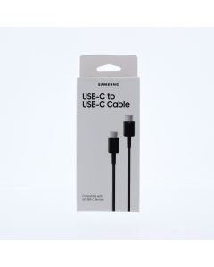 Samsung A-STOCK Cable USB-C To USB-C 1 Meter (3.2 ft) EP-DA705BBE Black 