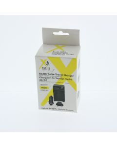 Universal NEW AC/DC TURBO TRAVEL CHARGER Black 