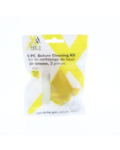 Universal NEW 3 PC Deluxe Celuxe Cleaning Kit  Clear  