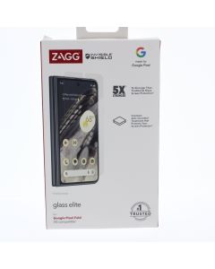 ZAGG NEW Screen Protector FIT Google Pixel Fold Glass elite Clear 