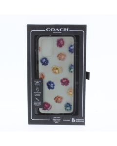 Coach A-STOCK Case FIT Samsung Galaxy S21+ Peony Rainbow Clear 