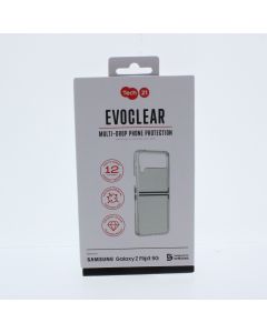 Tech 21 A-STOCK Case FIT Samsung Galaxy Z Fold3 5G EvoClear Clear  - (T21-9061PKG21)