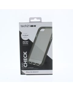 Tech 21 B-STOCK Case FIT Apple iPhone SE (2020) iPhone /8/7 Smoke Black 