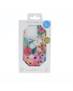 Rifle Paper NEW Case FIT Apple Iphone 14 Pro 6.1" (2022) with MagSafe Clear / Garden Party Blush - (57130CMR)