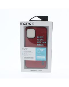 Incipio NEW Case FIT Apple iPhone 5.8" (2019) DUALPRO Red / Black - (IPH-1843-RBK)