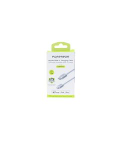 Pure Gear NEW Braided Cable USB-C To Lightning 1.8 Meter (5.9 ft) Silver  - (63819PG)