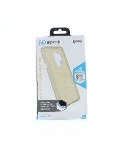 Speck A-STOCK Case FIT Samsung Galaxy S9 Clear with Gold Glitter 