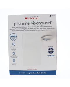ZAGG NEW Screen Protector FIT Samsung Galaxy Tab S7 5G Glass elite VisionGuard+ Clear - (ZAG2001067036-V)