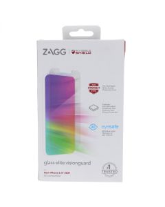 ZAGG A-STOCK Screen Protector FIT Apple iPhone 13 mini / iPhone 5.4" 2021 Glass Elite Visionguard Clear - (ZAG200108319-V)