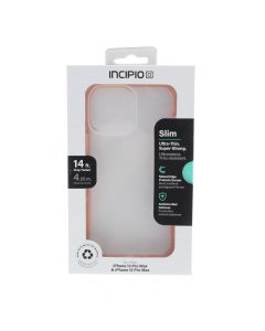 Incipio NEW Case FIT Apple iPhone 13 Pro Max & iPhone 12 Pro Max Rose Pink/Clear - (IPH-1949-RPC)