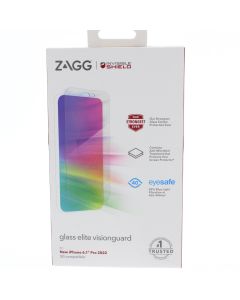 ZAGG A-STOCK Screen Protector FIT Apple iPhone 14 Pro 2021 Glass Elite Visionguard Clear - (ZAG200109955-V)