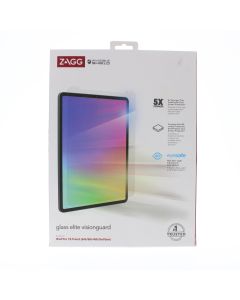 ZAGG A-STOCK Screen Protector FIT Apple iPad pro 12.9 (6th/5th/3rd Gen) Glass elite VisionGuard Clear - (ZAG200108097-V)