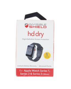 ZAGG A-STOCK Screen Protector FIT Apple Watch Series 1, 2 , 3 ( 38mm ) Hd Dry High-Definition  Clear - (ZAG200201787-V)