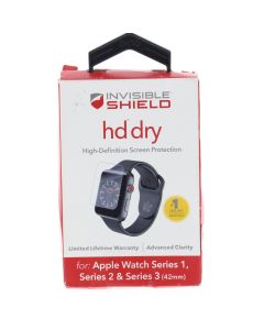 ZAGG A-STOCK Screen Protector FIT Apple Watch Series 1, 2 , 3 ( 42mm ) Hd Dry High-Definition Clear - (ZAG200201788-V)