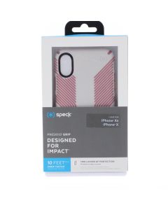 Speck NEW Case FIT Apple iPhone Xs/iPhone X White/Pink - (117124-7575)