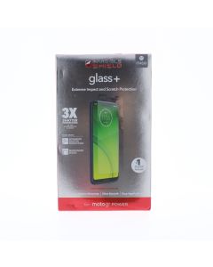 ZAGG A-STOCK Screen Protector FIT Motorola MotoG7 POWER Glass+ Clear - (ZAG200102889-V)