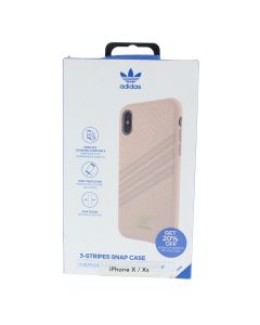 Adidas NEW Case FIT Apple iPhone X / Xs 3-STRIPES SNAP CASE Rose - (4H1D8761K98S2QF)