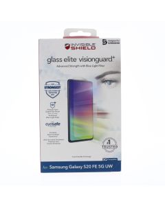ZAGG A-STOCK Screen Protector FIT Samsung ZAG200107128-V Glass Elite Visionguard+ Clear - (ZAG200107128-V)