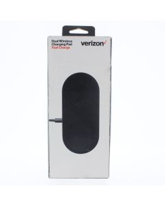 Verizon NEW Wireless Dual Charging Pad USB-C 10W (ERL) Black - (WC10WDUALGGL-AL)