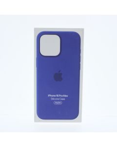 Apple NEW Case FIT Apple iPhone 16 Pro Max Silicone Case Magsafe Ultramarine - (MYYY3ZM/A)