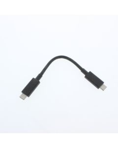 Universal A-STOCK Cable USB-C To USB-C 0.3 Meter (0.98 ft) Black 