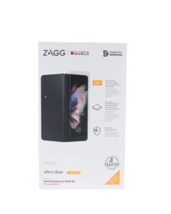 ZAGG A-STOCK Screen Protector FIT Samsung Galaxy Z Fold3 5G Ultra clear with D3O Clear - (ZAG200208679-V)