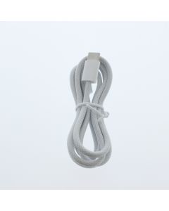 Apple A-STOCK Braided Cable USB-C To USB-C 1 Meter (3.2 ft) 60W White - (MQKJ3AM/A)