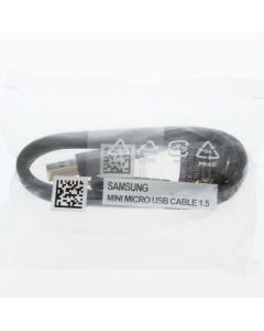 Samsung NEW Cable USB-A To USB-Micro 1.5 Meter (5 ft) ECB-DU2EBE Black  - (RT1N801ASE)