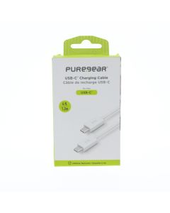 Pure Gear NEW Cable USB-C To USB-C 1.2 Meter (3.9 ft) White - (G01472PGed2 | 63718)