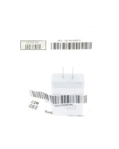 Universal A-STOCK USB-A Wall Charger 3AMP White  