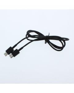 Samsung A-STOCK Cable USB-C To USB-C 1 Meter (3.2 ft) EP-DN980BBE EP-DN980BBZ Black - (GH39-02111A GH39-02176A)