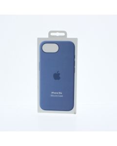 Apple NEW Case FIT Apple iPhone 16e Silicone Case Winter Blue - (MD3Q4ZM/A)