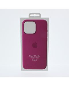 Apple NEW Case FIT Apple iPhone 16 Pro Max Silicone Case Magsafe Fuchsia - (MYYX3ZM/A)