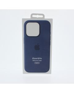 Apple NEW Case FIT Apple iPhone 16 Pro Silicone Case Magsafe Denim - (MYYK3ZM/A)