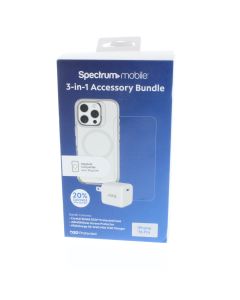 Universal NEW Case FIT Apple iPhone 16 PRO 3-1 Pack Accessory Clear  - (SBUND3221)