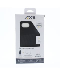 Axessorize A-STOCK Case FIT Apple iPhone SE (2025) PROTech Plus Pack Black  - (sbund3240)